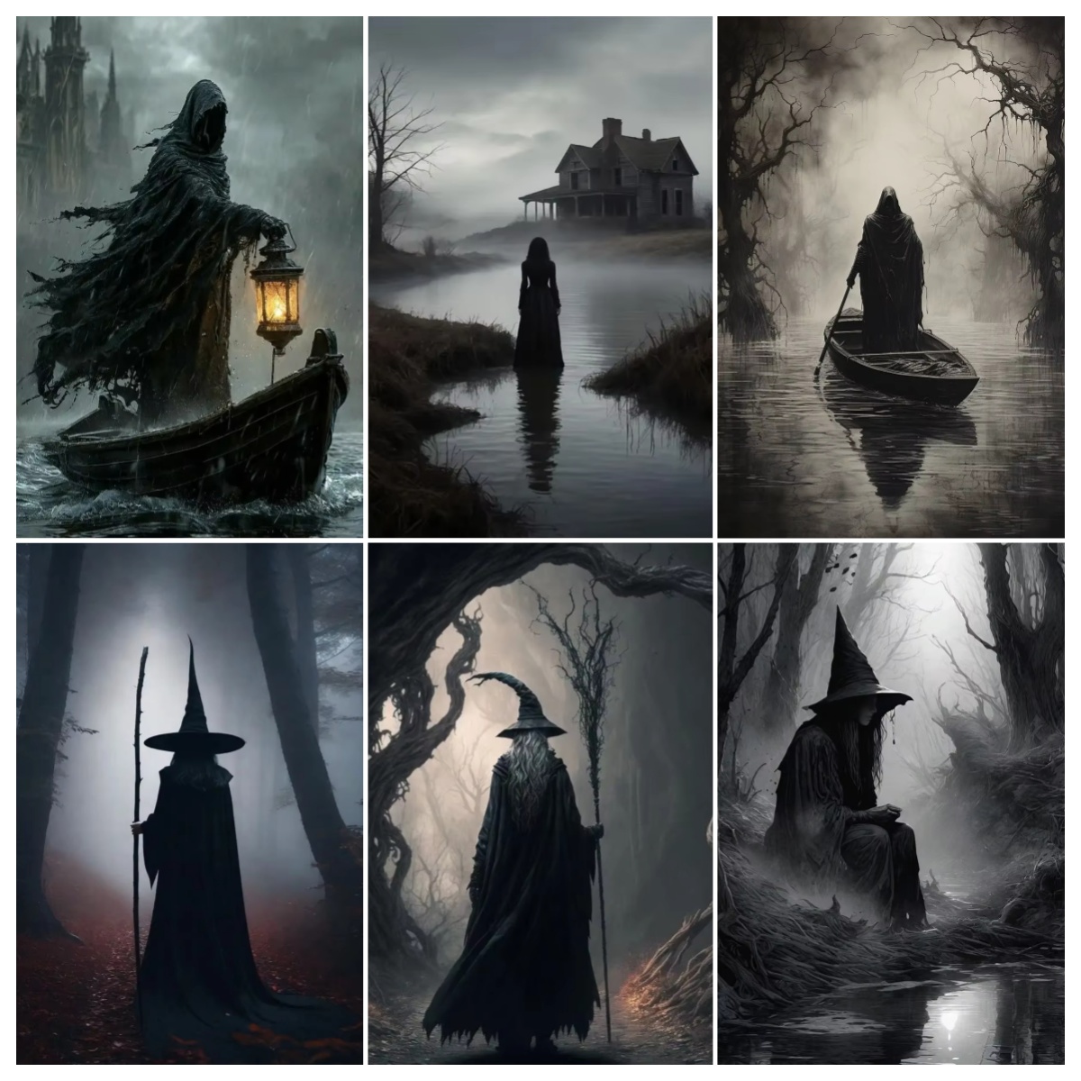 Photography Dark - 1pc Frameless Dark Academia Art The