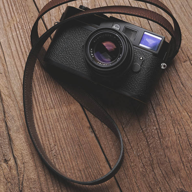 Camera Strap Leather - Camera Khoác Vai BeltHandmade Da Thật