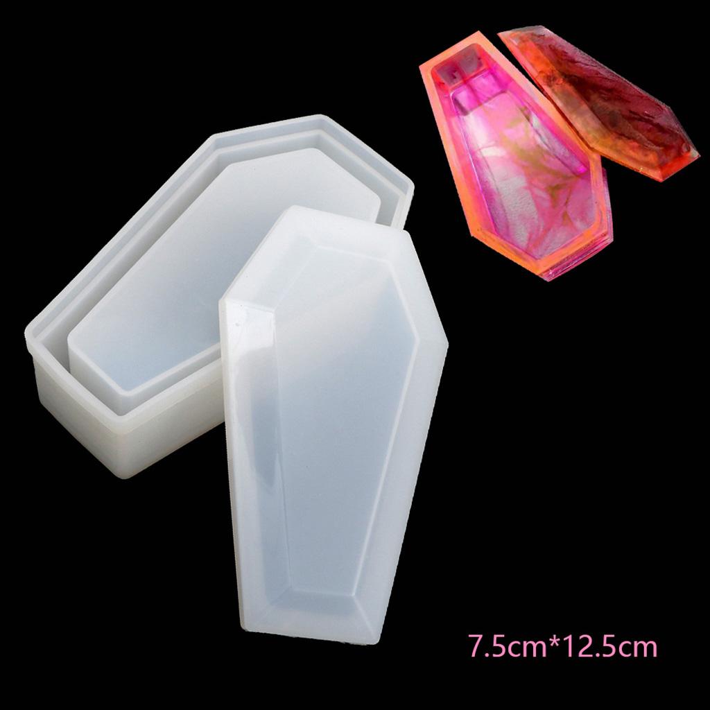 Photography Dark - Coffin Shape Trinket Box Silicone Resin