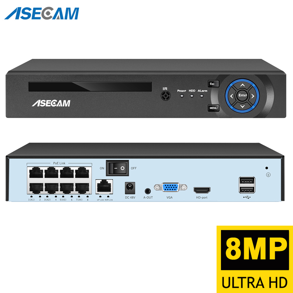 Photography Uk - Super 8MP POE NVR Video Recorder