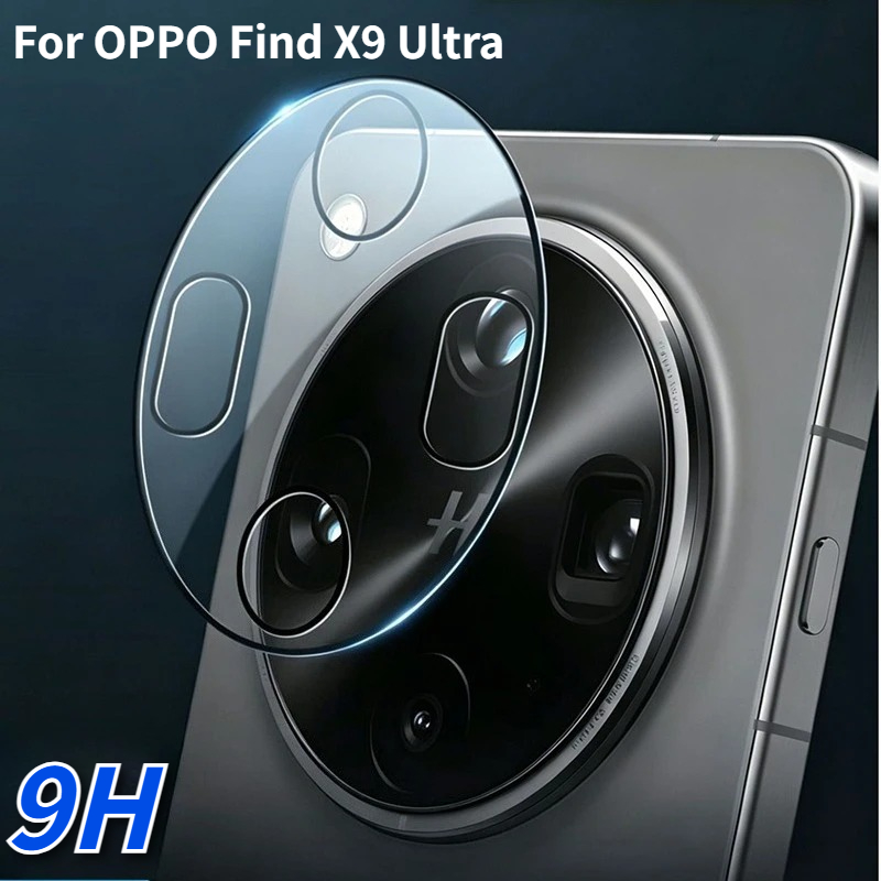 Photography Kit Oppo Find X9 Pro - HD Transparent Lens Screen Protector Black
