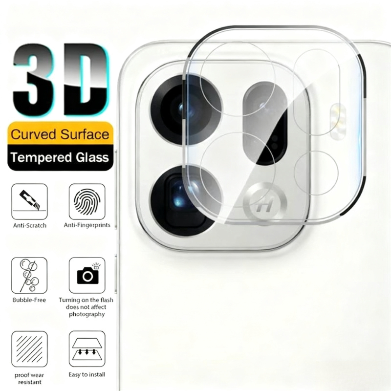 Photography Kit Oppo Find X9 Pro - 1-3PCS FindX9Pro Clear 3D Tempered Glass
