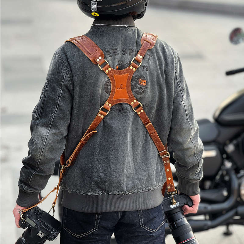 Dual Camera Strap Double Camer - đánh giá và giá Camera Strap Leather