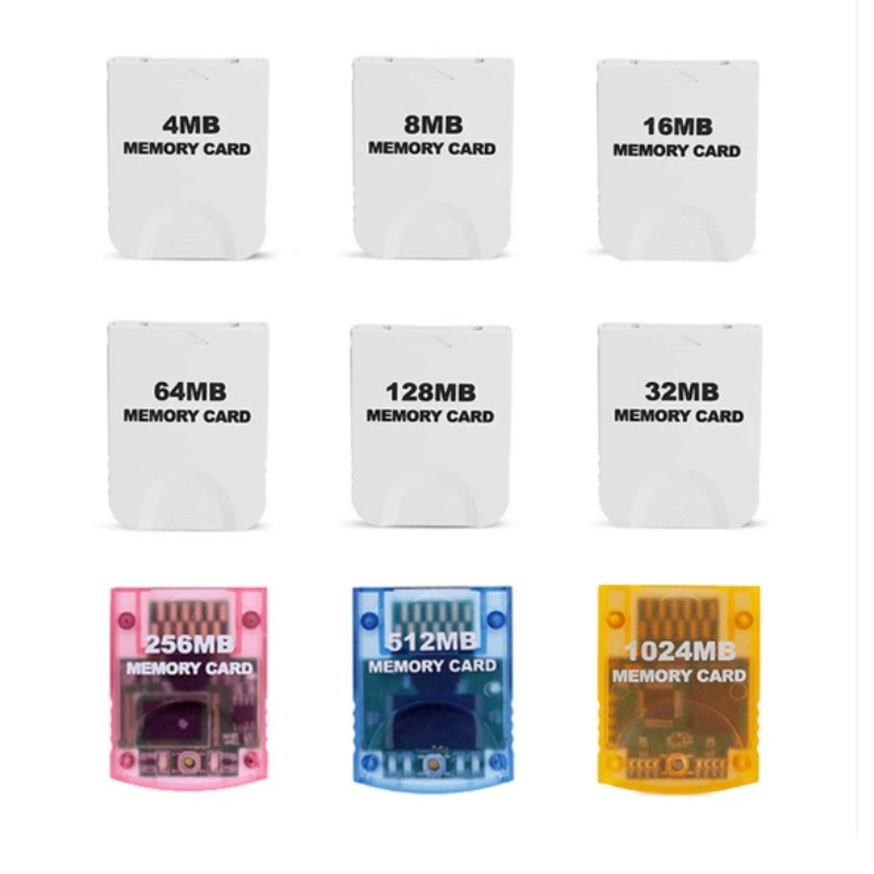 4/16/32/128MB Game Data Storag - đánh giá và giá Memory Card Case
