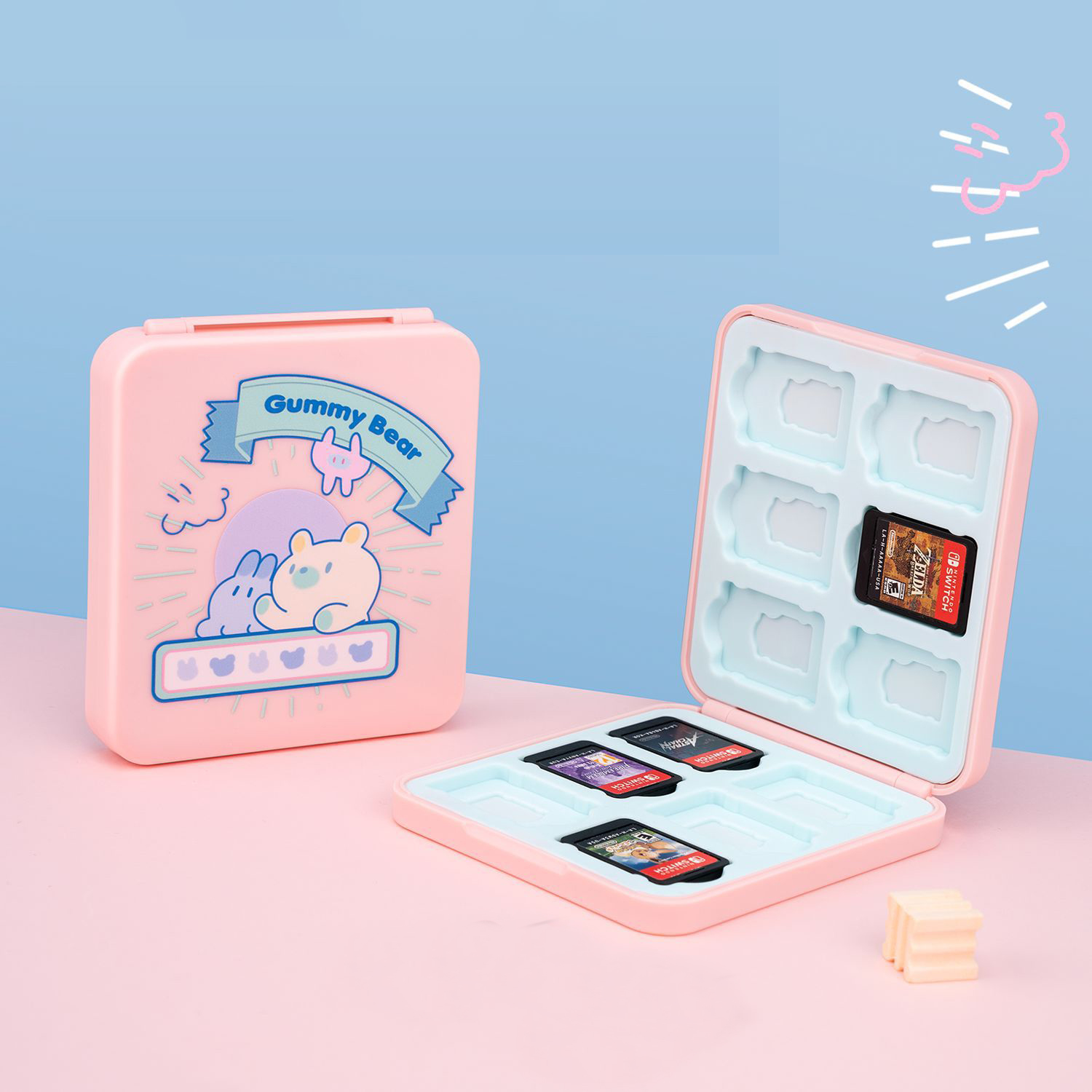 Dễ Thương Cứng Thẻ Trò Chơi Hộ - đánh giá và giá Memory Card Case