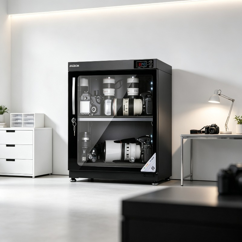 Electronic Digital Humidity Co - đánh giá và giá Camera Dry Cabinet