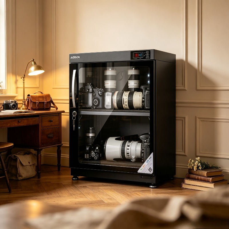 Electronic Digital Humidity Co - đánh giá và giá Camera Dry Cabinet
