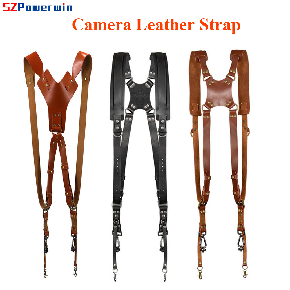 Powerwin New Genuine Leather D - đánh giá và giá Camera Strap Leather