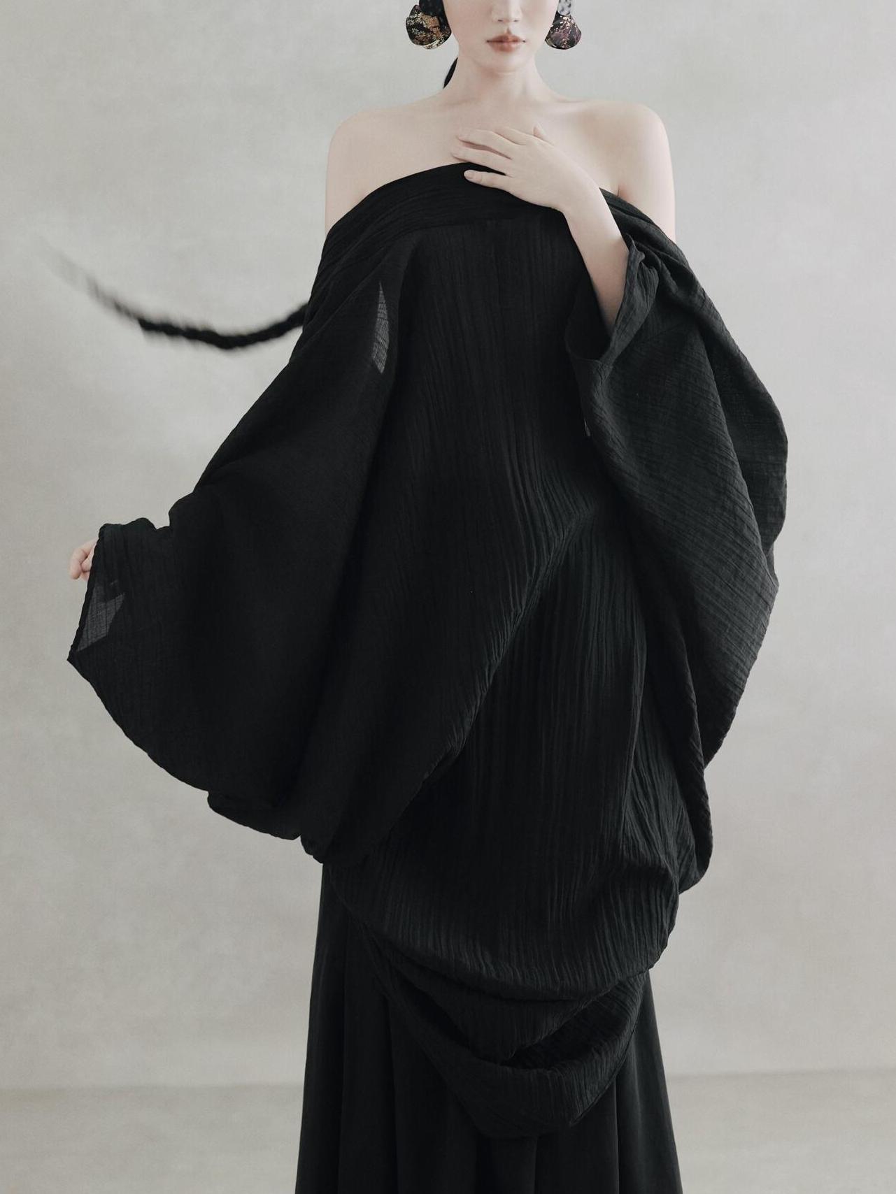 Black Backless Dress Women's R - đánh giá và giá Photography Zen