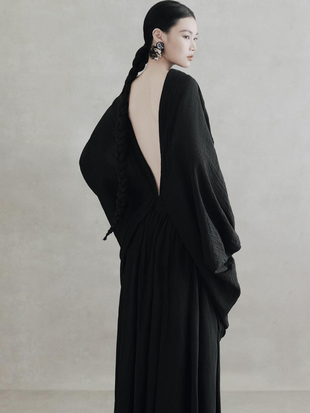 Black Backless Dress Women's R - đánh giá và giá Photography Zen