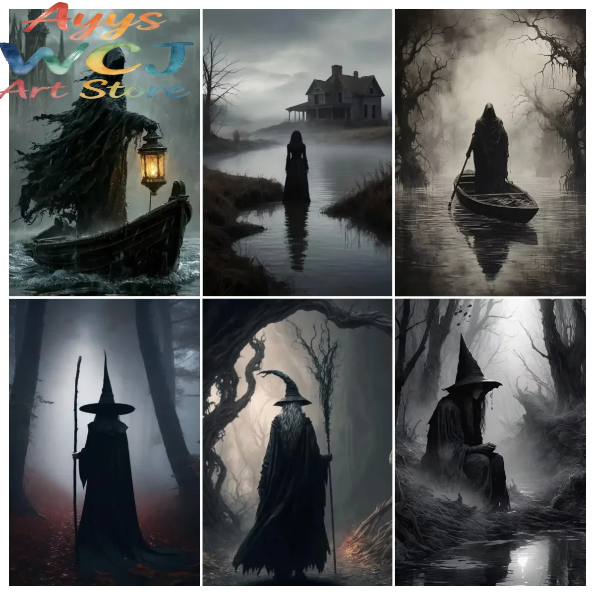 Dark Academia Art The Witch De - đánh giá và giá Photography Dark