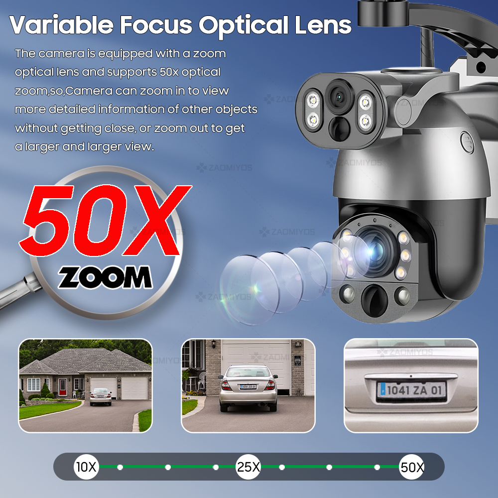 4K 50X ZOOM 10MP Solar Camera  - đánh giá và giá Photography Term