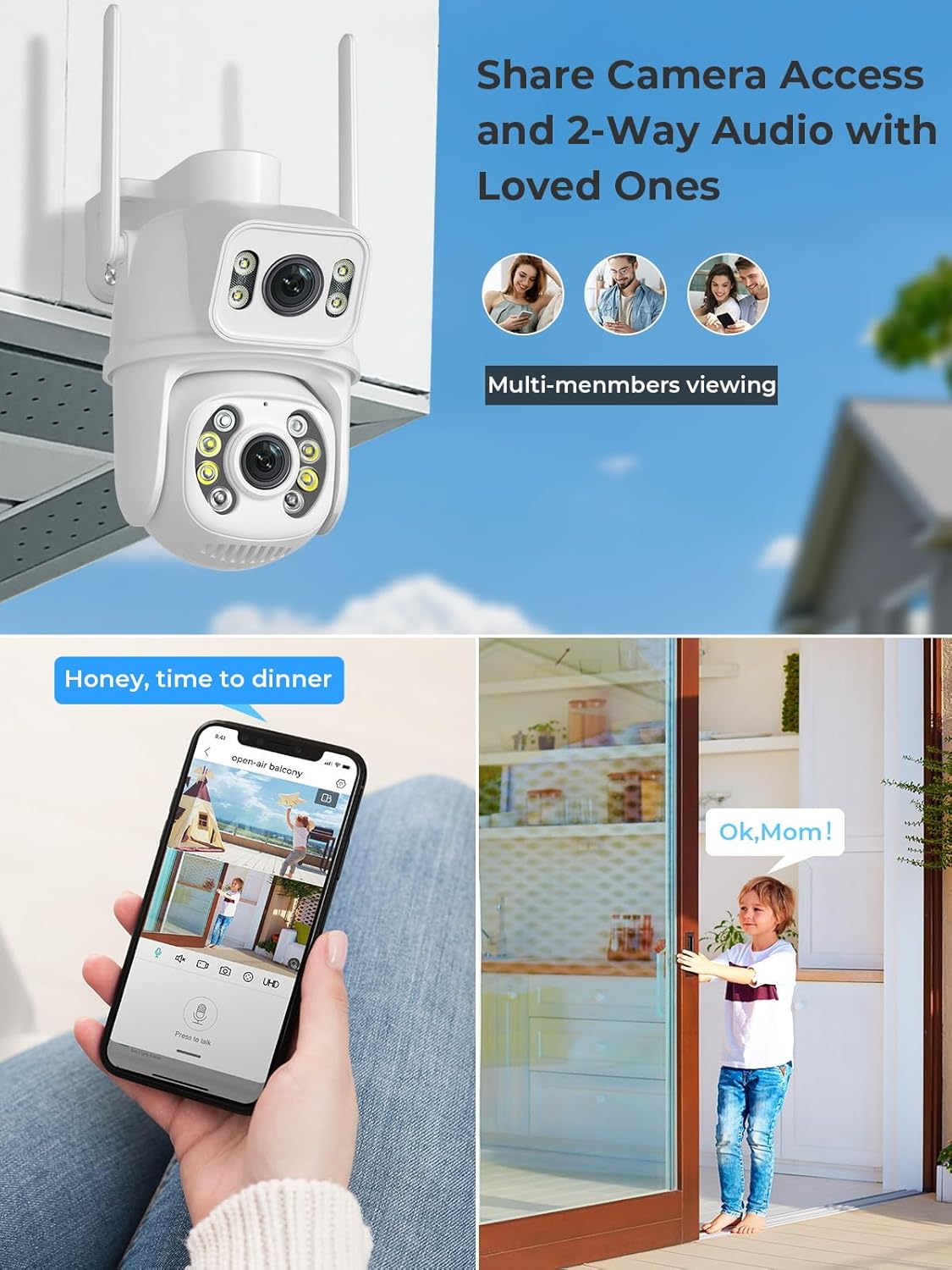 (2Pack) Outdoor Wifi PTZ IP Ca - đánh giá và giá Photography Term
