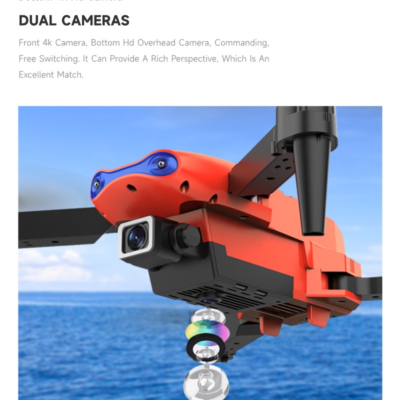 E99 K3 Pro 4k Drone HD Wide An - đánh giá và giá Photography High Angle
