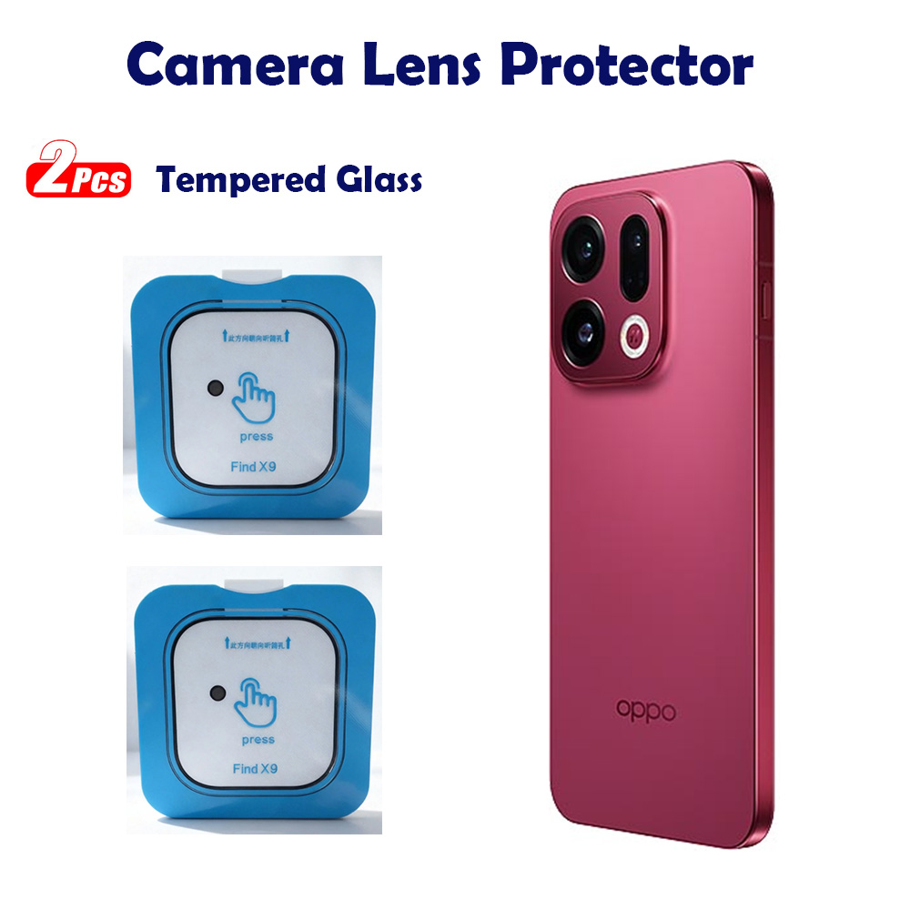2pcs Tempered Glass Lens For O - đánh giá và giá Photography Kit Oppo Find X9 Pro