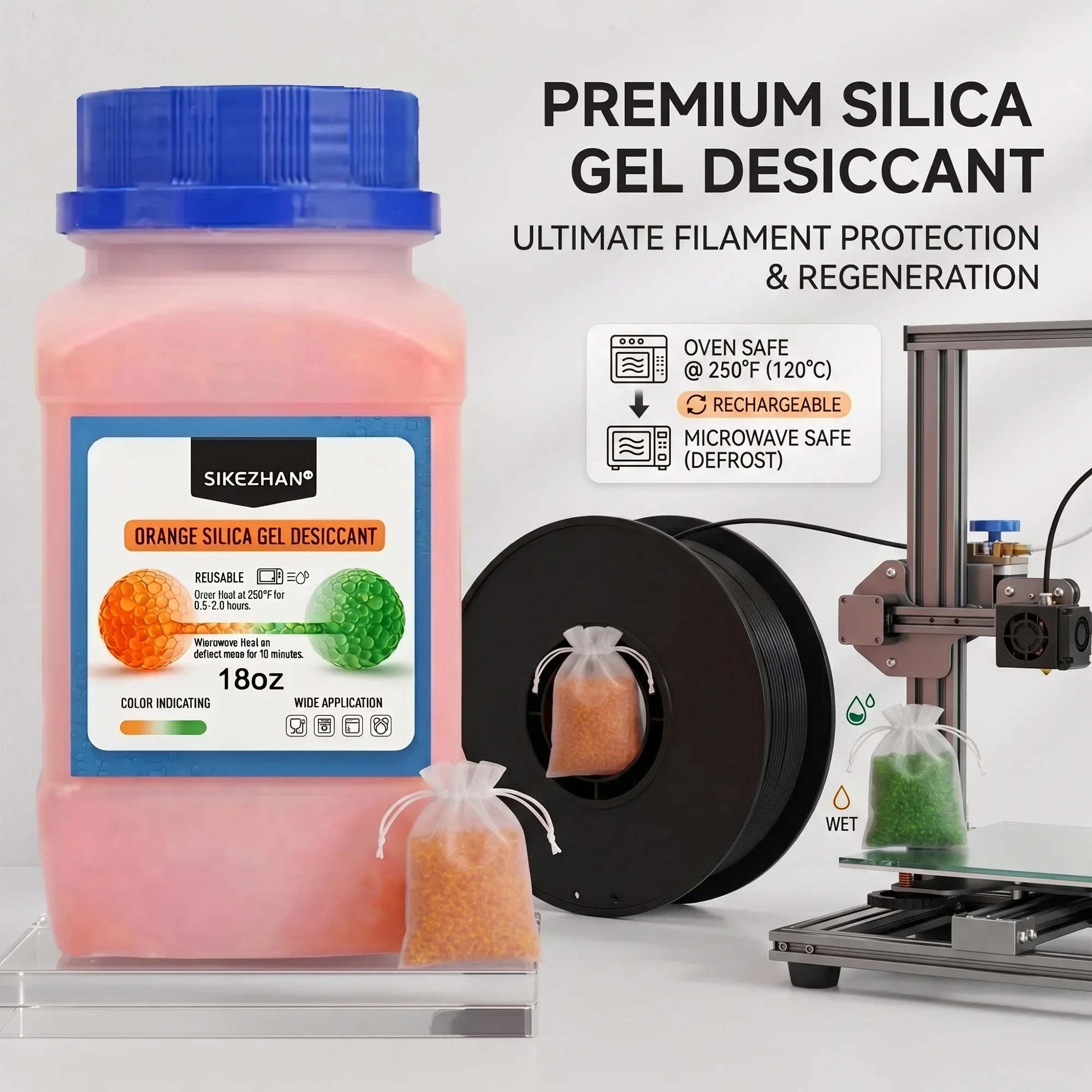 3D Printer Filament Desiccant  - đánh giá và giá Camera Dry Cabinet