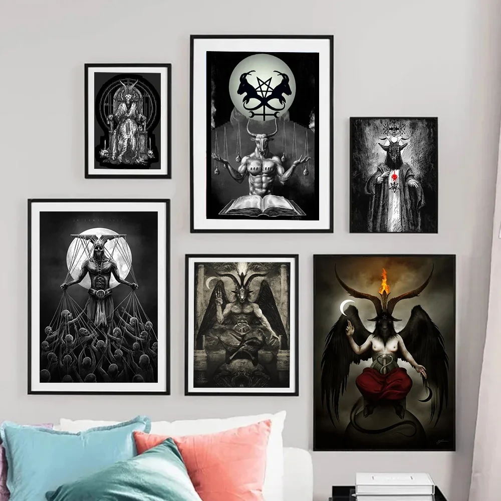 Dark Academia Art Baphomet She - đánh giá và giá Photography Dark