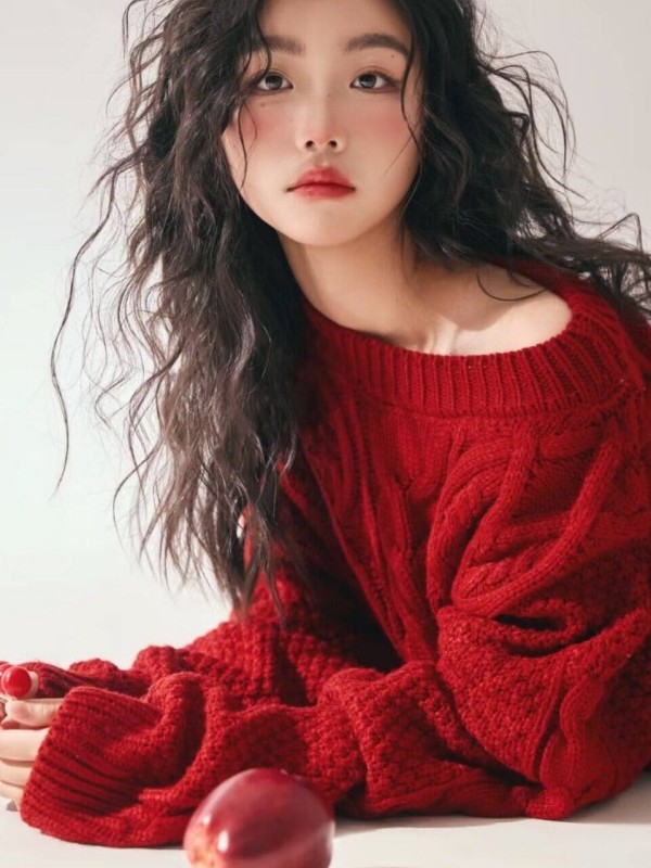 Red Sweater Girl Studio Art Ph - đánh giá và giá Photography Online