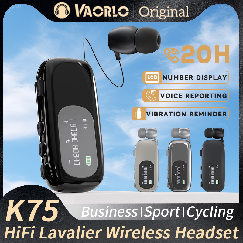 K75 Lavalier Business Bluetoot - đánh giá và giá Photography Prompt