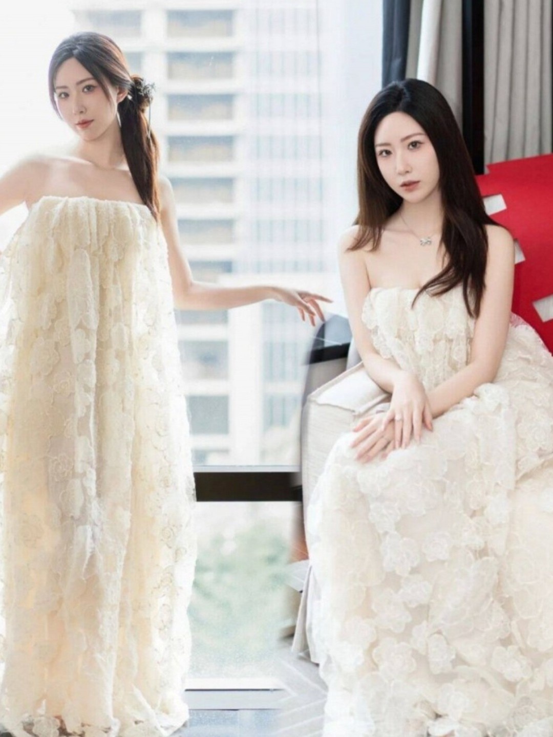 Retro Lace Hollow out Bridal G - đánh giá và giá Photography Online