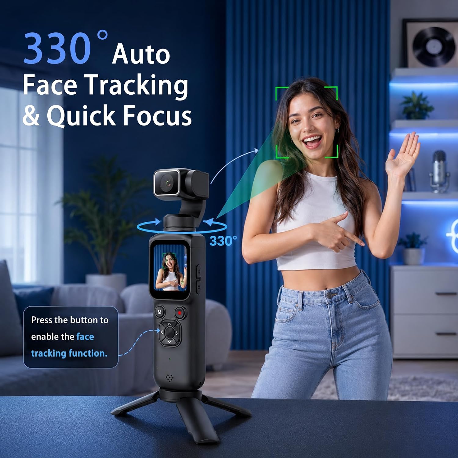 4K Handheld Gimbal Vlogging Ca - đánh giá và giá Photography Term
