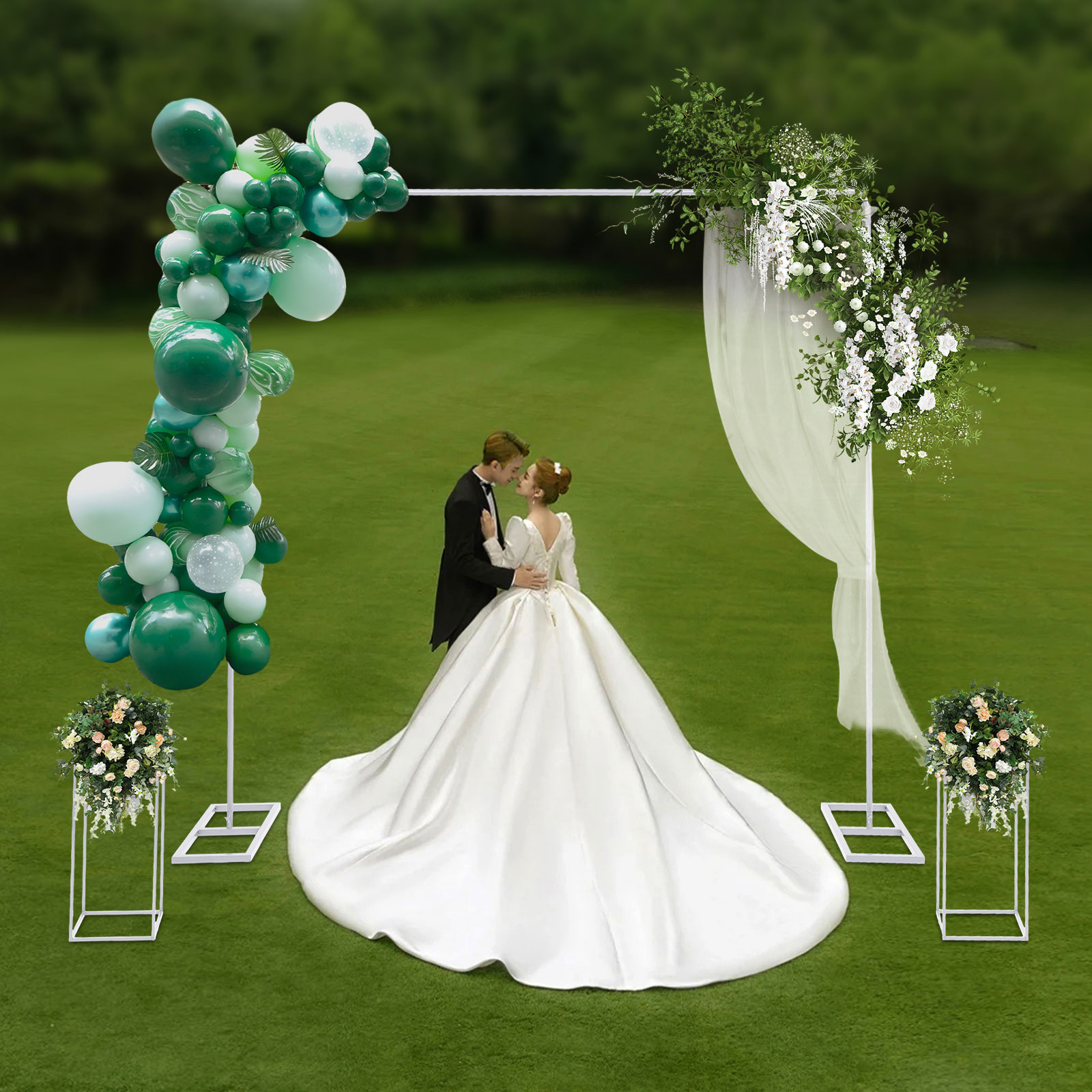 Wedding Backdrop Stand 3Pcs Wh - đánh giá và giá Photography Website