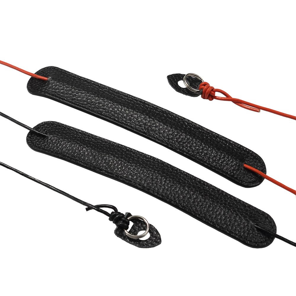 Universal 2PCS Genuine Leather - đánh giá và giá Camera Strap Leather