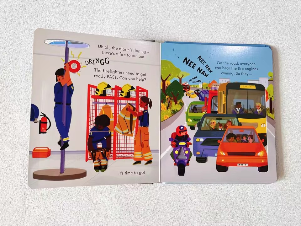 Usborne Peep Inside How A Fire - đánh giá và giá Photography Job