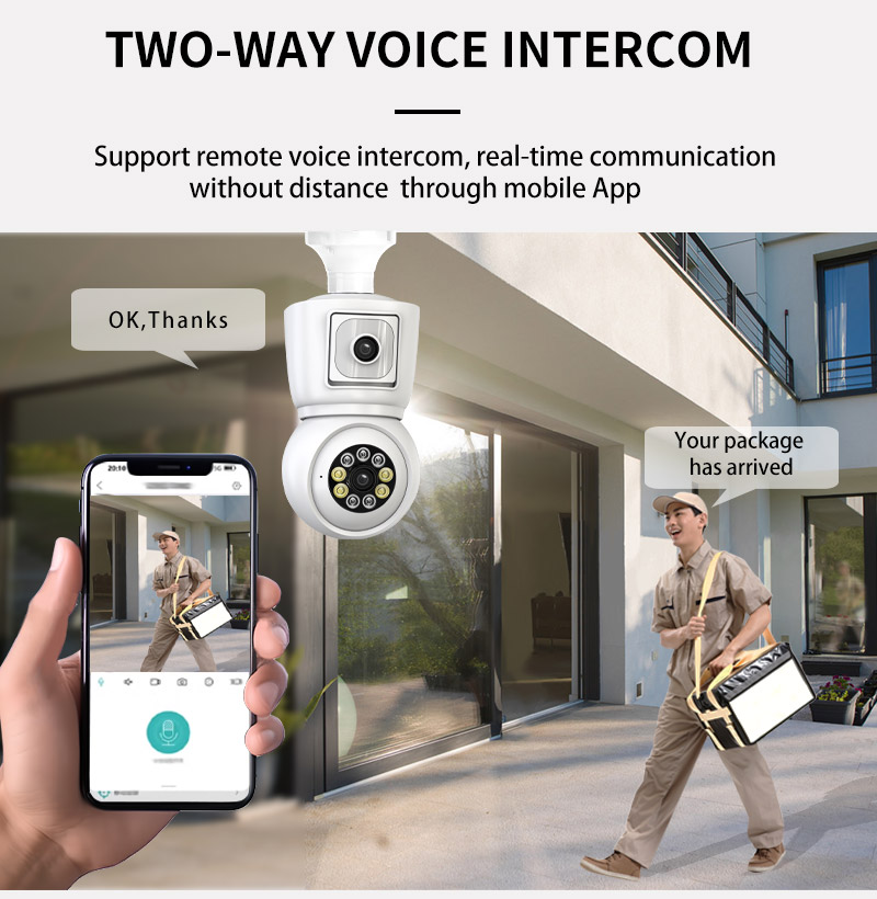 8MP E27 Bulb WiFi Camera 4K Du - đánh giá và giá Photography Term
