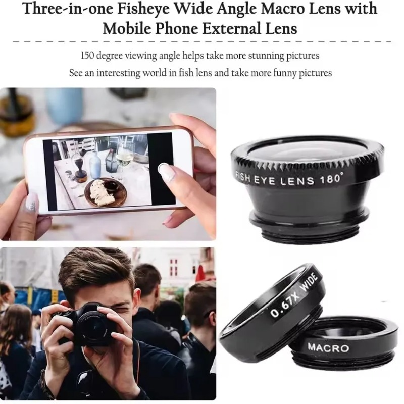 External Phone Lens Kit Wide A - đánh giá và giá Photography High Angle