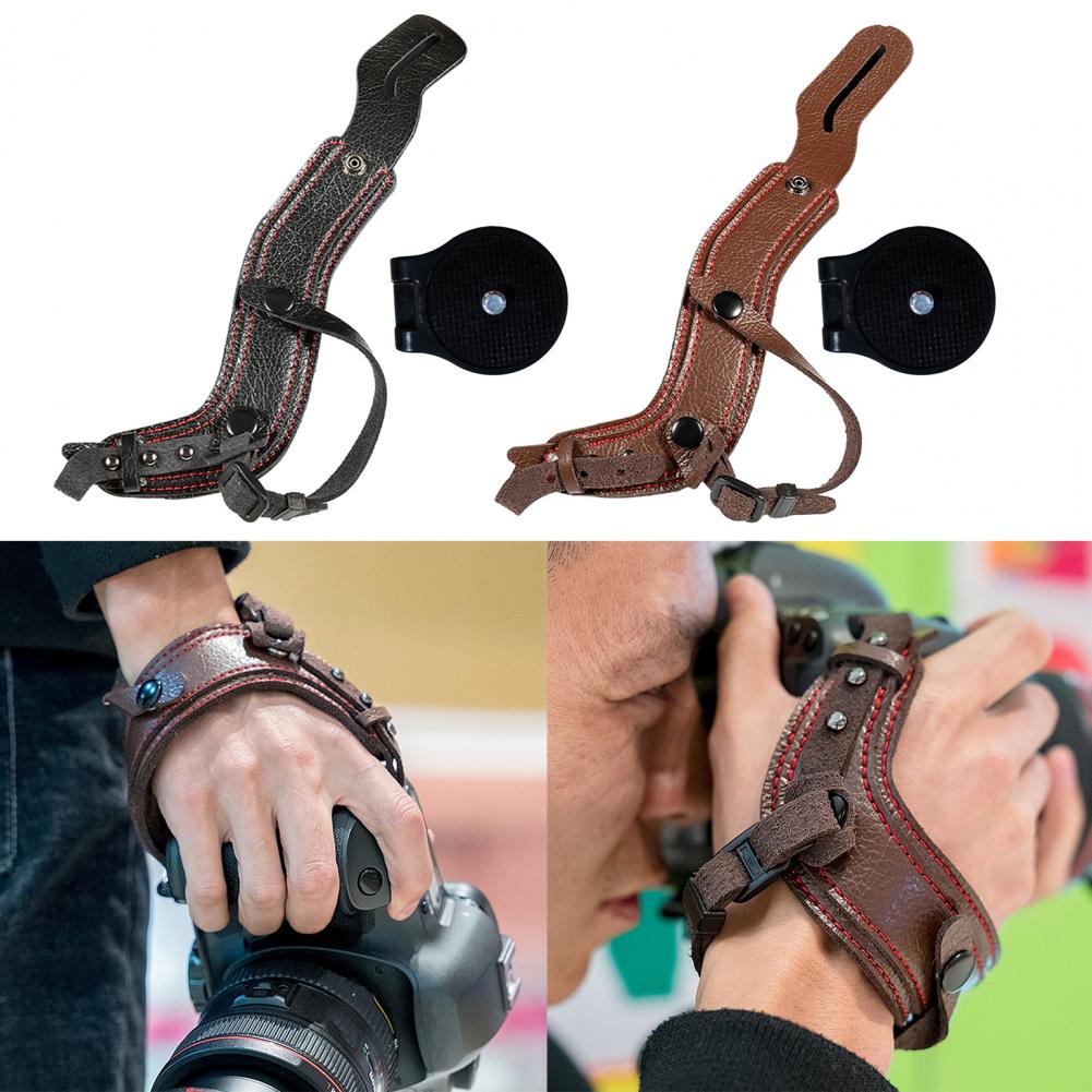 Camera Wrist Strap Double Lock - đánh giá và giá Camera Strap Leather