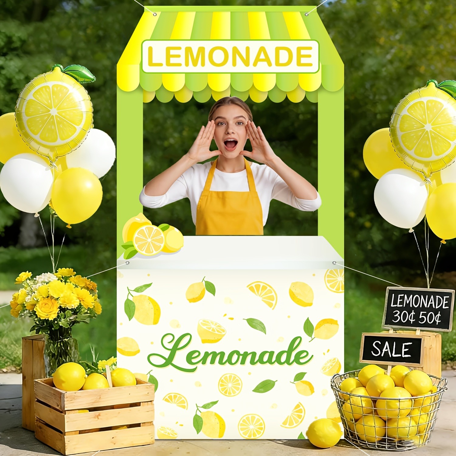 Summer Lemonade Stand Backdrop - đánh giá và giá Photography Website
