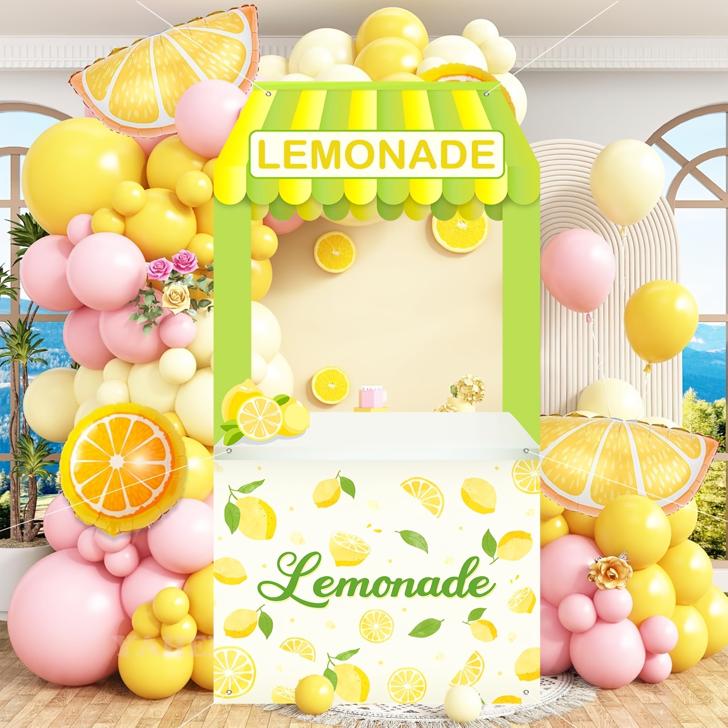 Summer Lemonade Stand Backdrop - đánh giá và giá Photography Website
