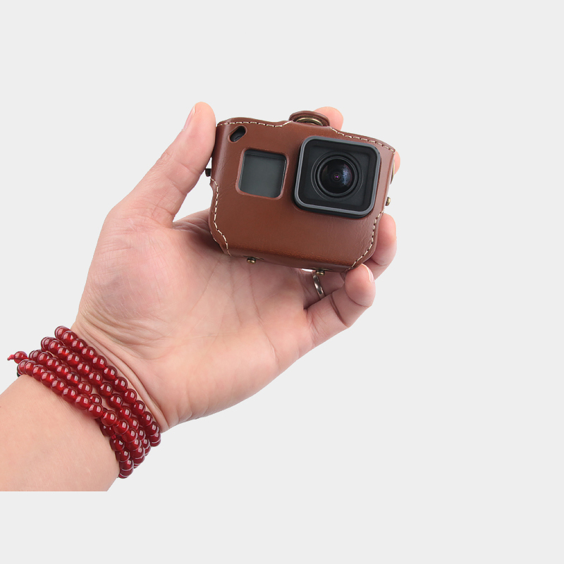 3 Màu Ốp Lưng Bảo Vệ Túi PU Da - đánh giá và giá Camera Strap Leather