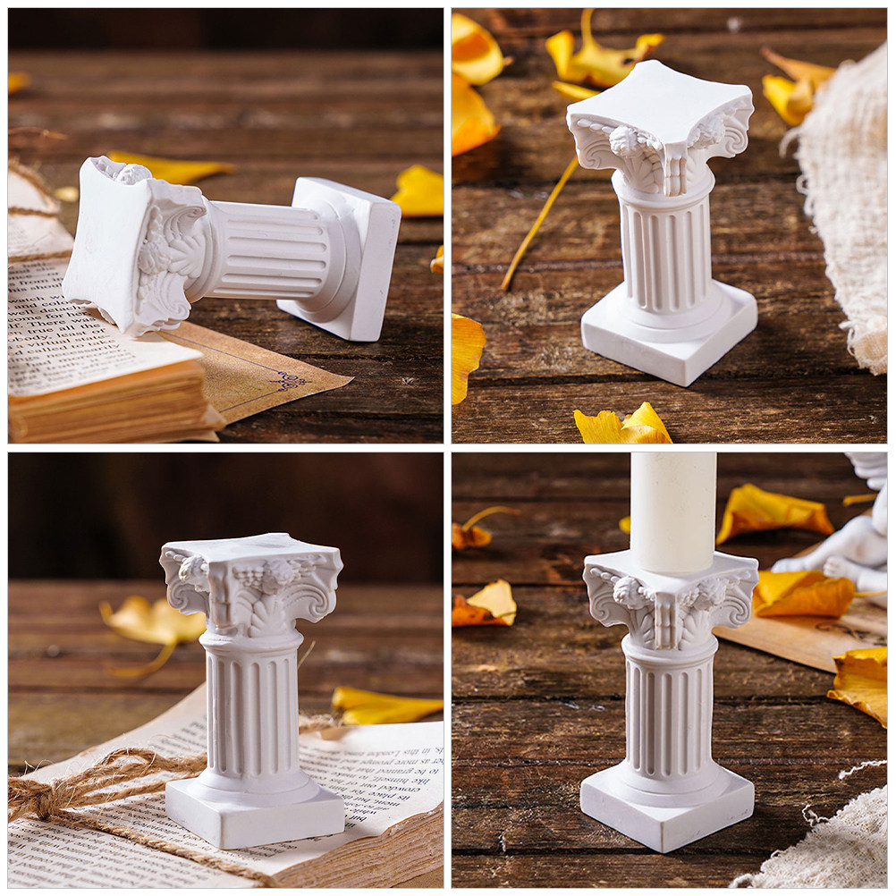 6Pcs Roman Column Candlestick  - đánh giá và giá Photography Landscape