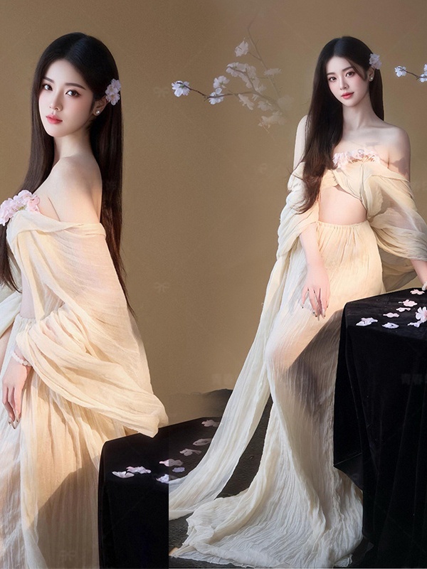 Retro Style Long Dress Chinese - đánh giá và giá Photography Zen