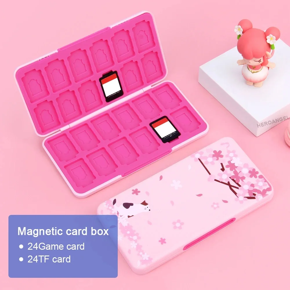 24 in 1 Cute Magnetic Game Car - đánh giá và giá Memory Card Case