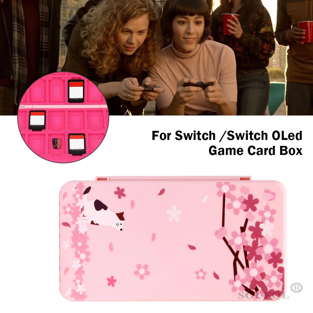 24 in 1 Cute Magnetic Game Car - đánh giá và giá Memory Card Case