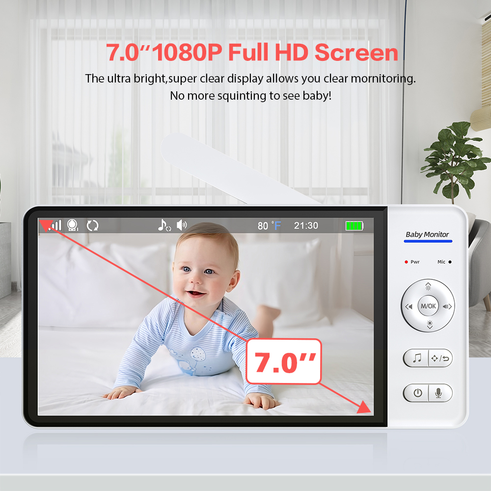 7'' Wireless Video Baby Monito - đánh giá và giá Photography Uk
